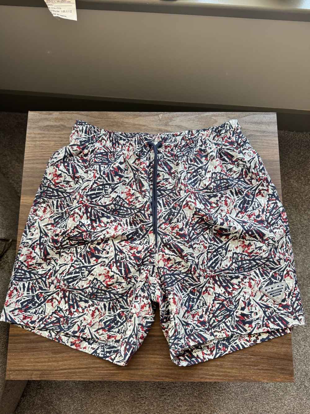 Men’s Columbia PFG swim shorts